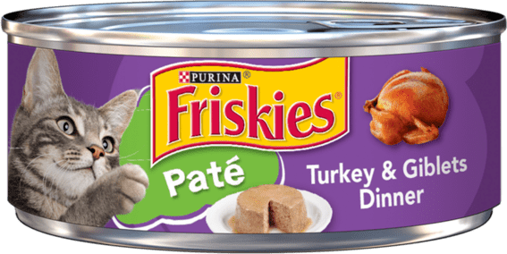 Friskies Paté Turkey & Giblets Dinner